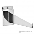 Shelf Bracket for Slatwall - 8" - Set of 10